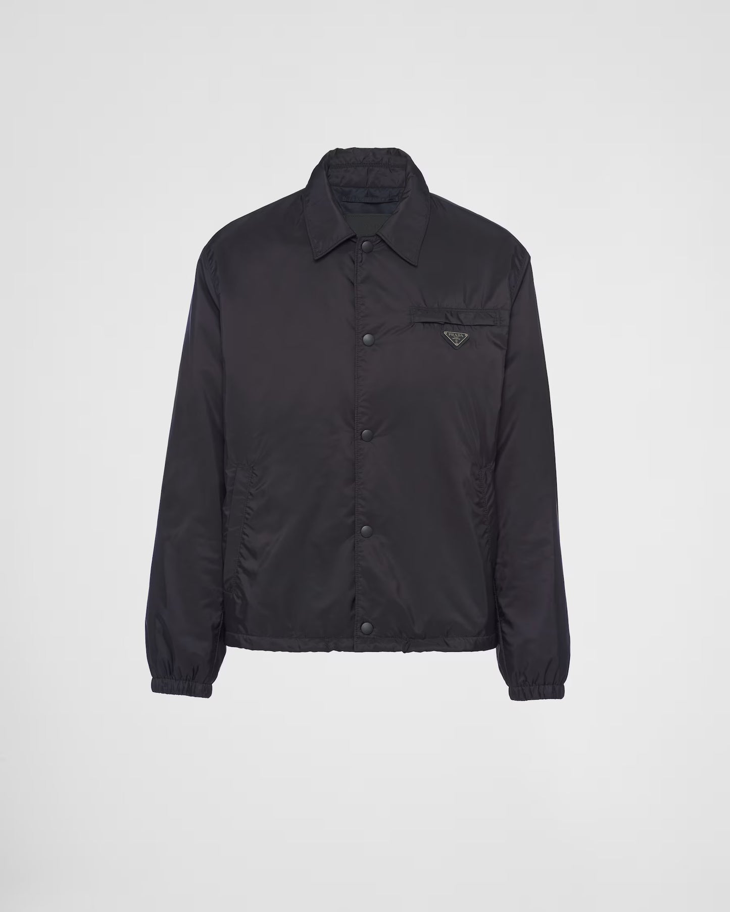 Prada Black Re-Nylon blouson Zip Up Jacket -52/XL