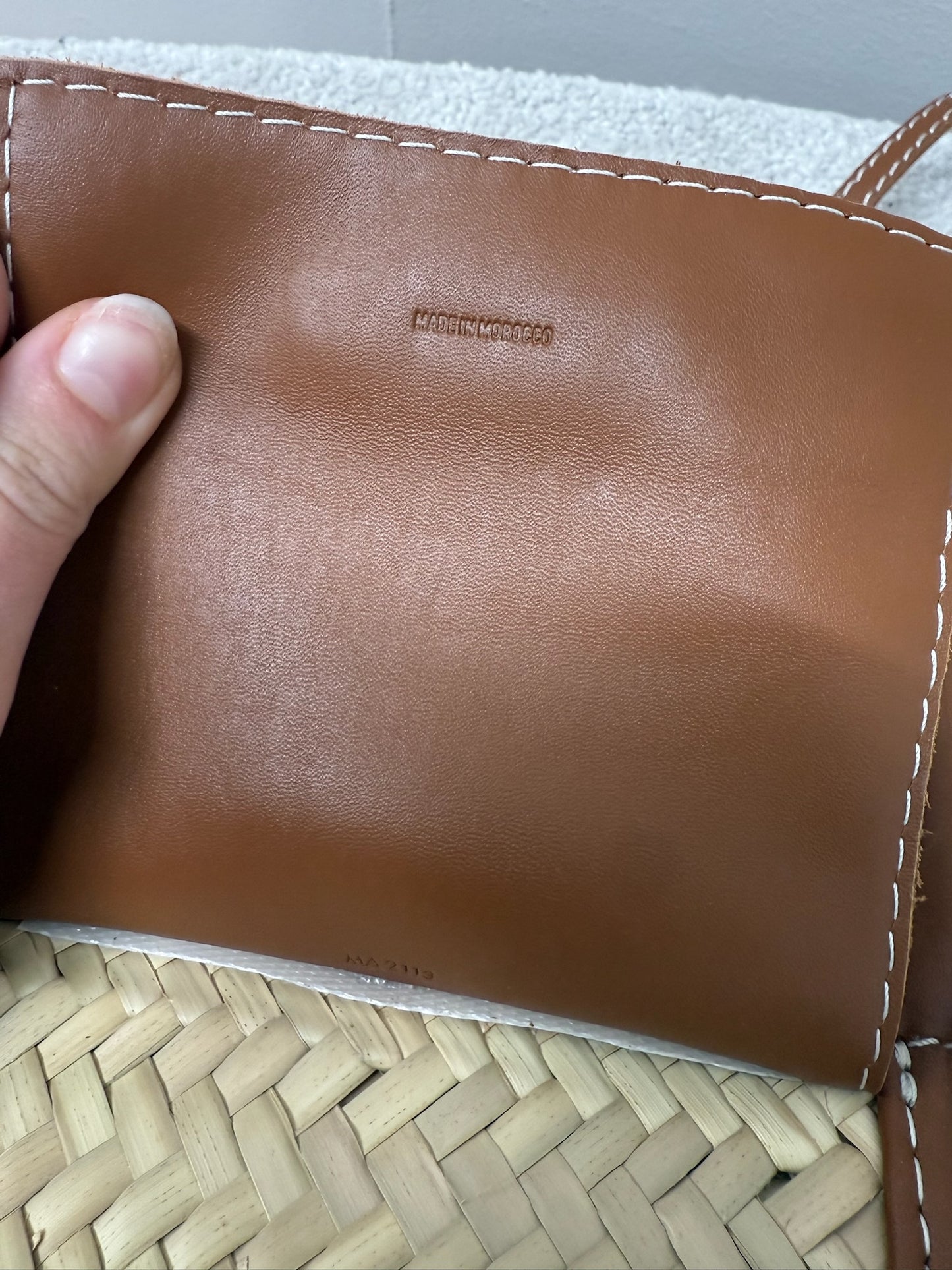 Jacquemus Le Panier Soli Logo Detailed Tote Bag