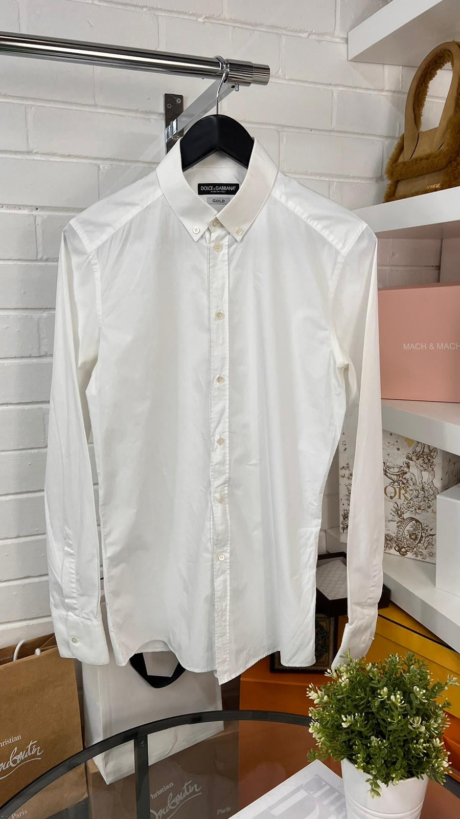 Dolce & Gabbana White Shirt (15.5/39)