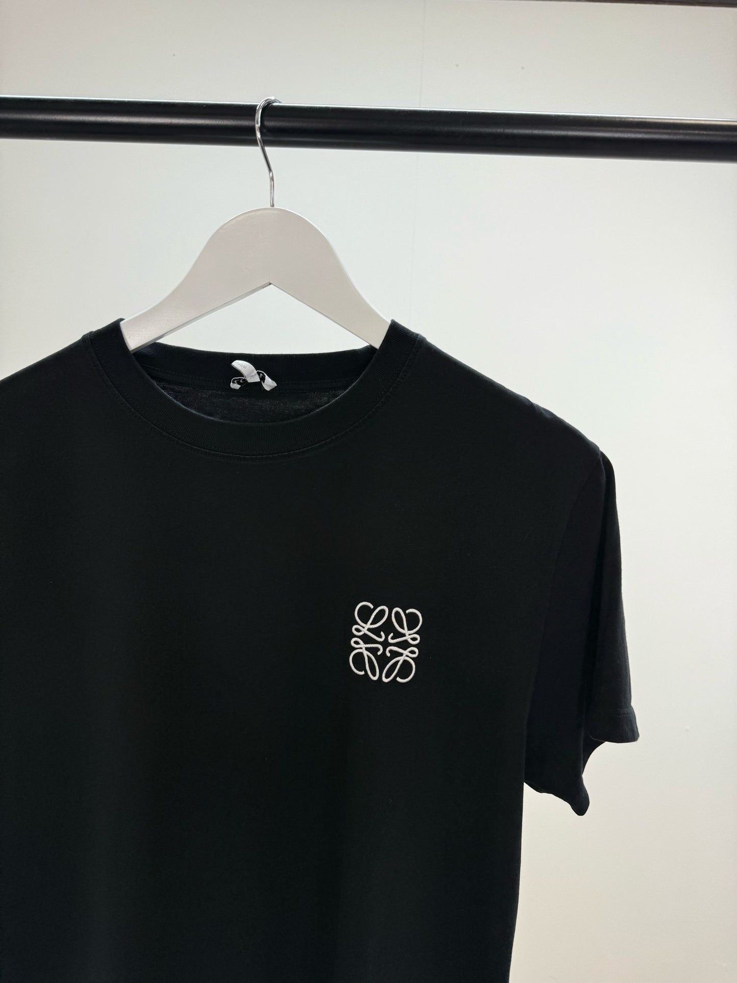 Loewe Black Logo T-Shirt - Medium