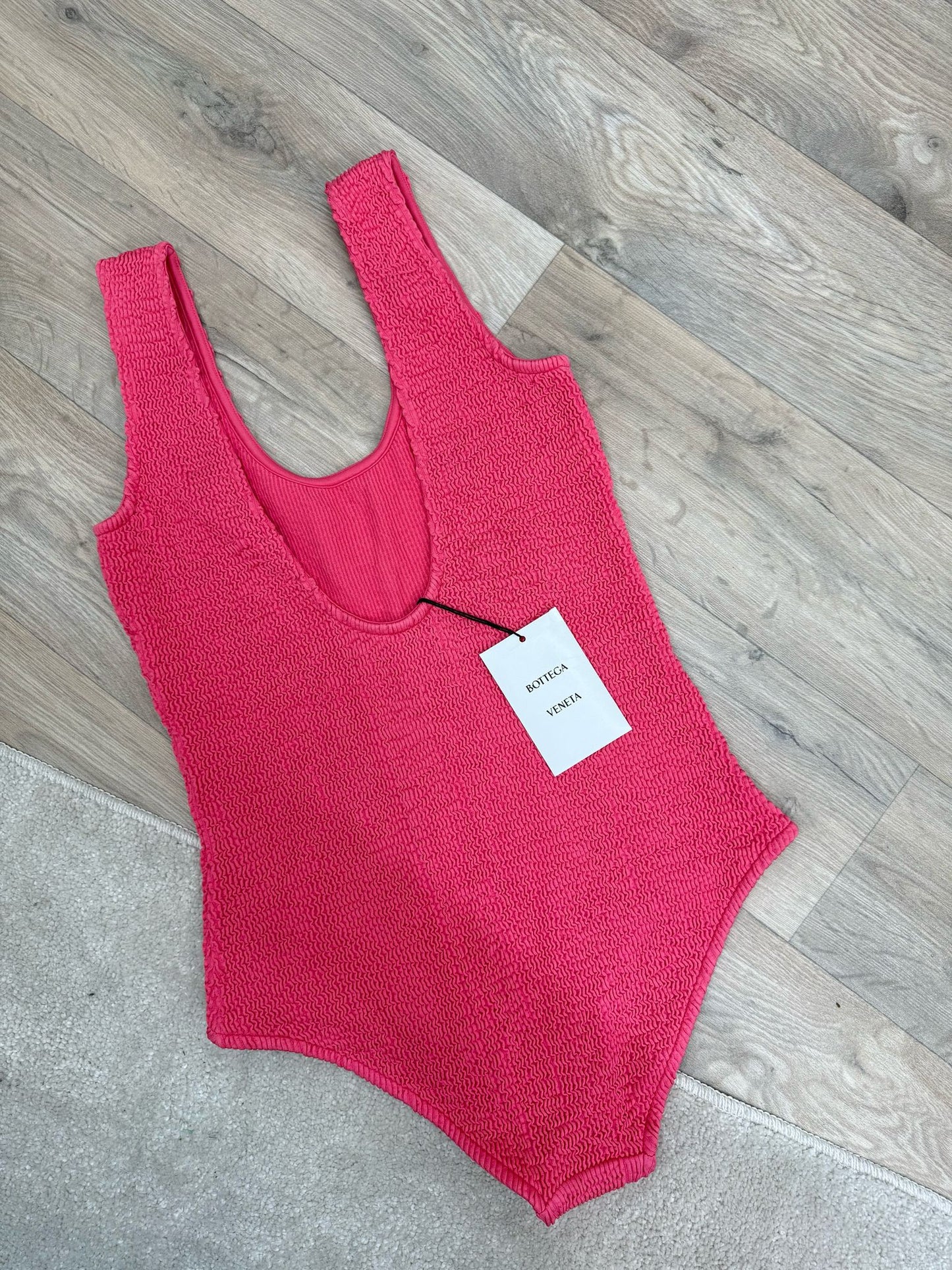 Bottega Veneta Hot Pink Swimsuit , Brand New - UK 8