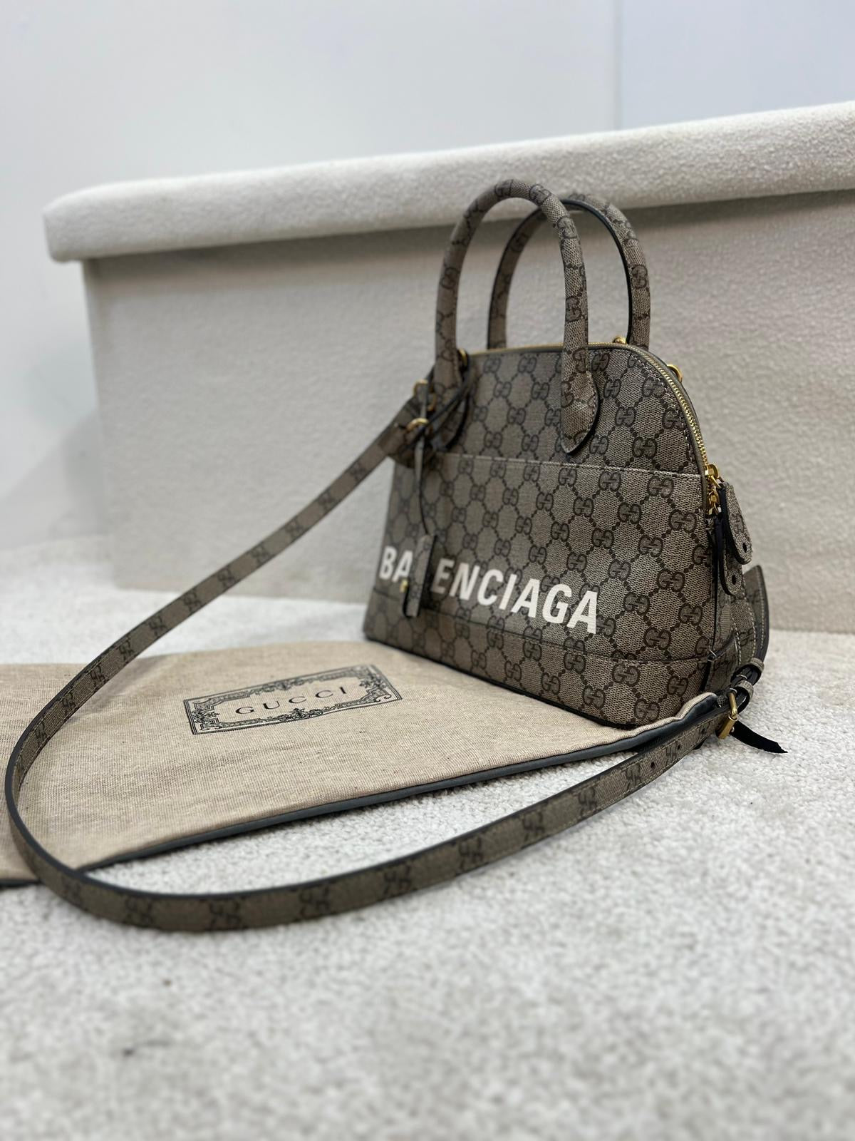 Balenciaga X Gucci GG Supreme The Hacker Project Bag