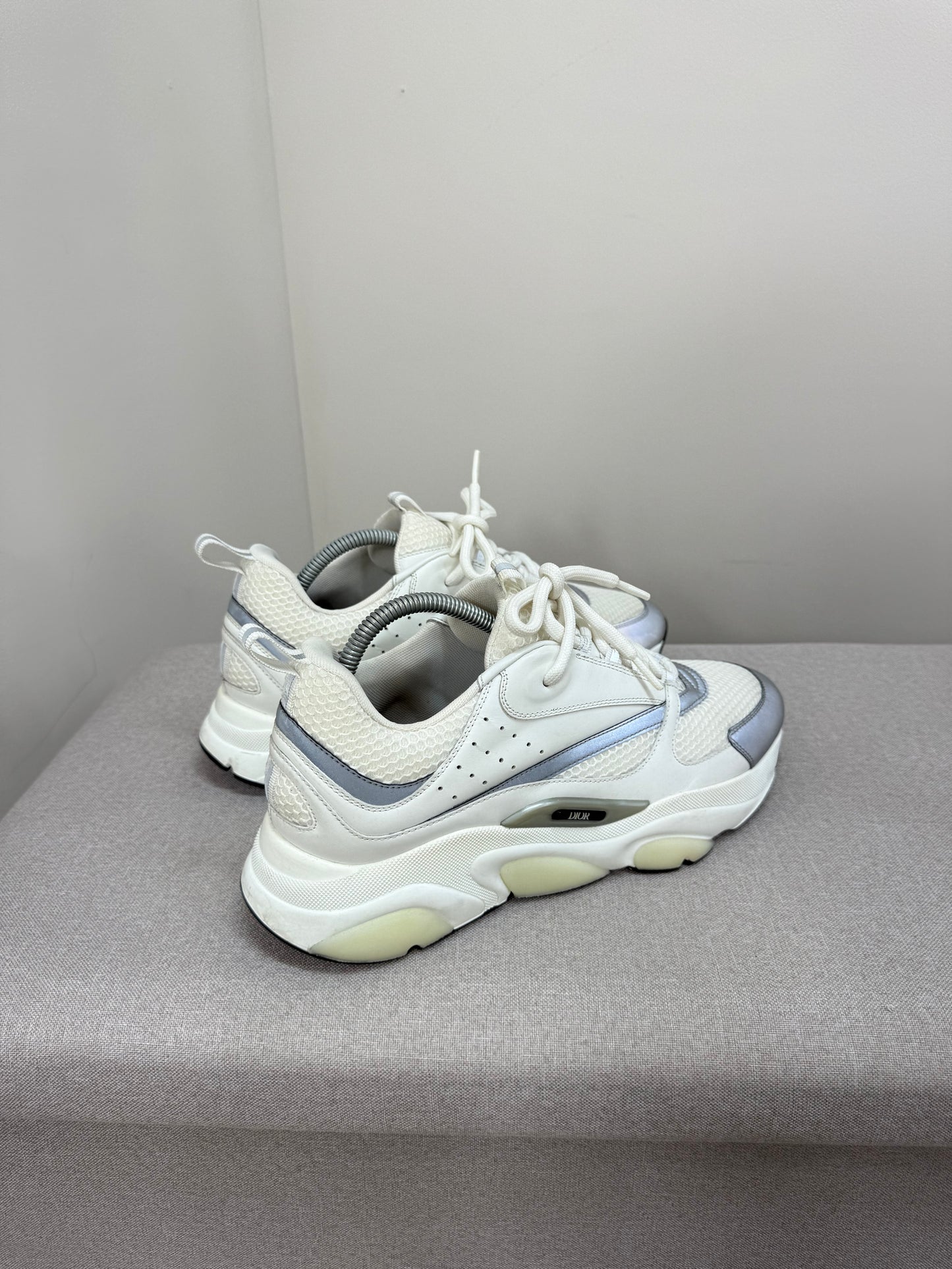 DIOR White B22 Trainers- UK 10