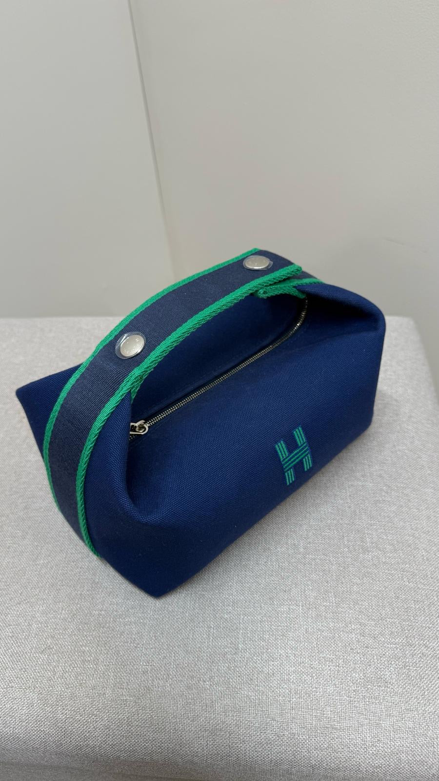 Hermes Blue Bride-a-Brac Blue Vanity Case