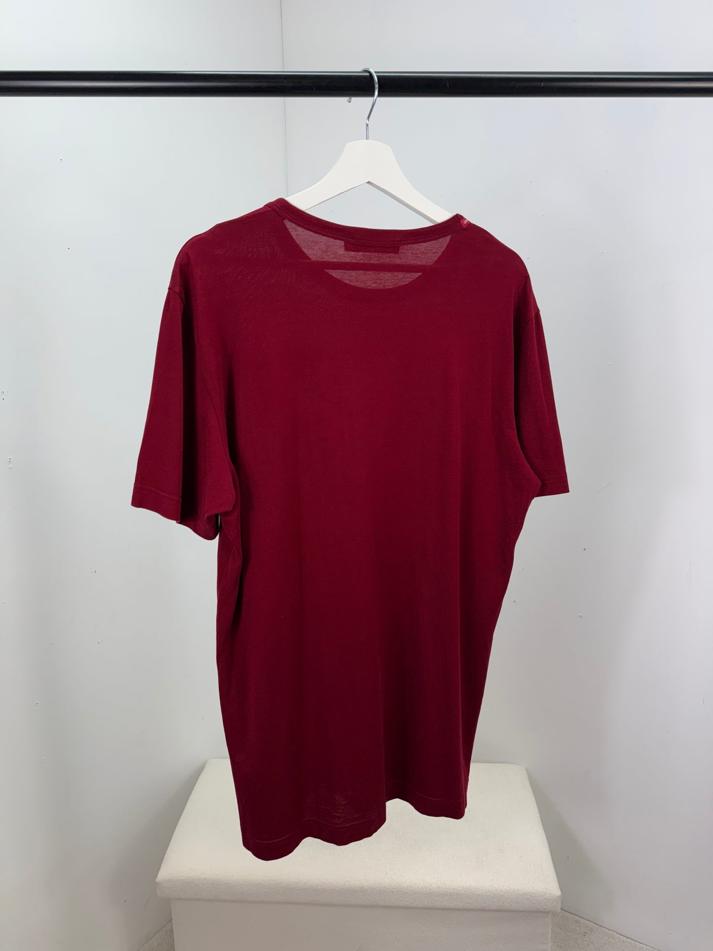 Dolce & Gabbana Red Royal R T-shirt - XL