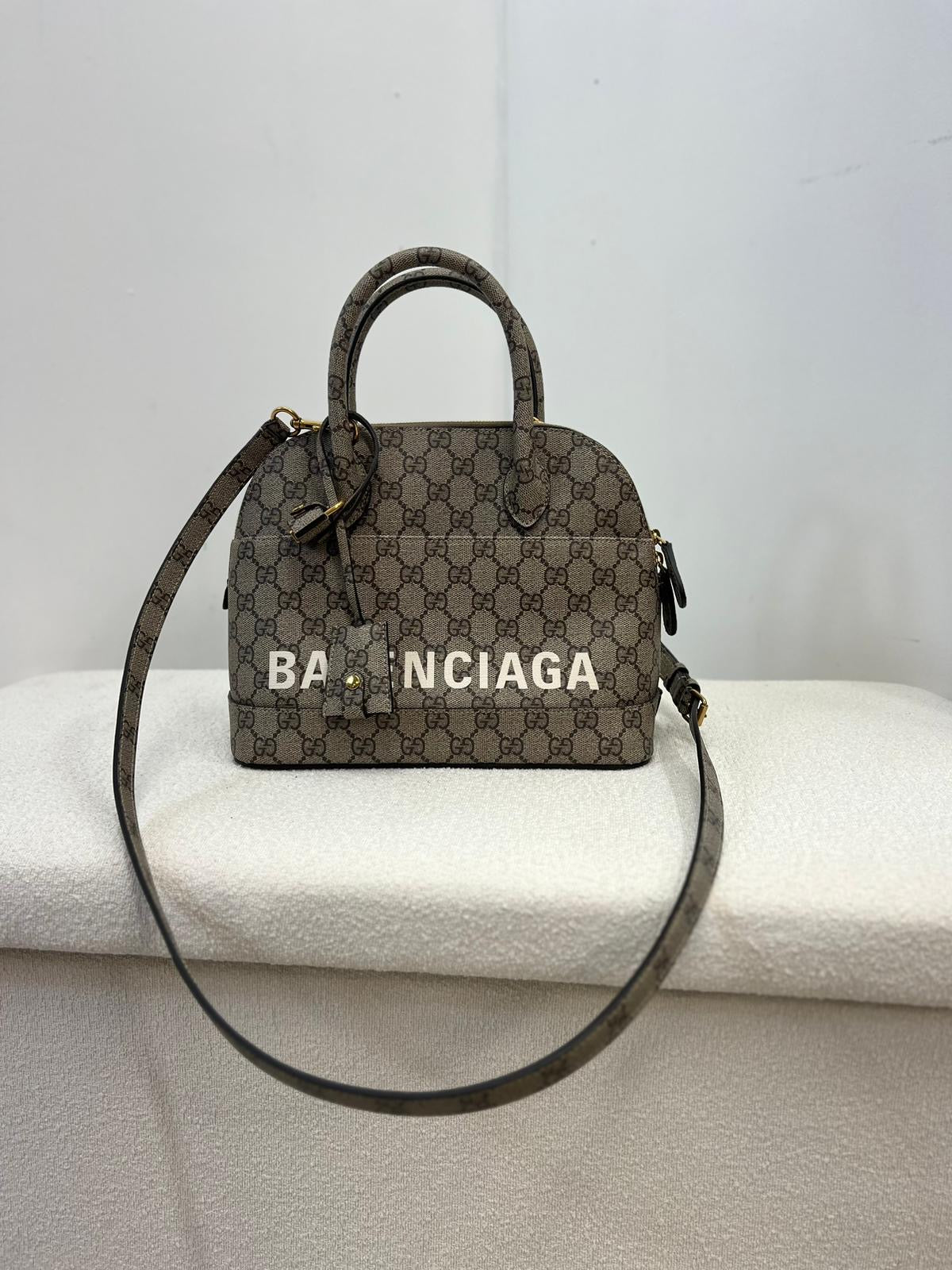 Balenciaga X Gucci GG Supreme The Hacker Project Bag