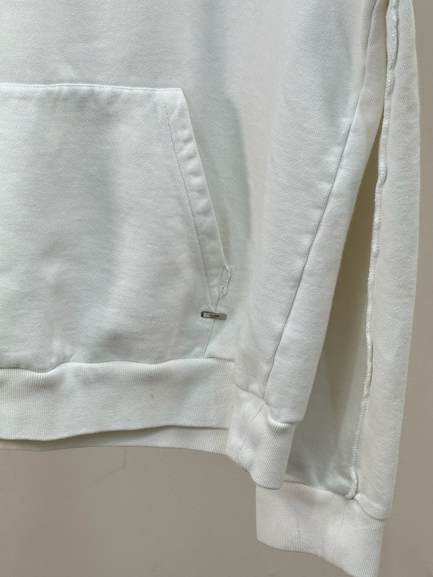 Louis Vuitton White Care Inside Out Hoodie - XXXXL