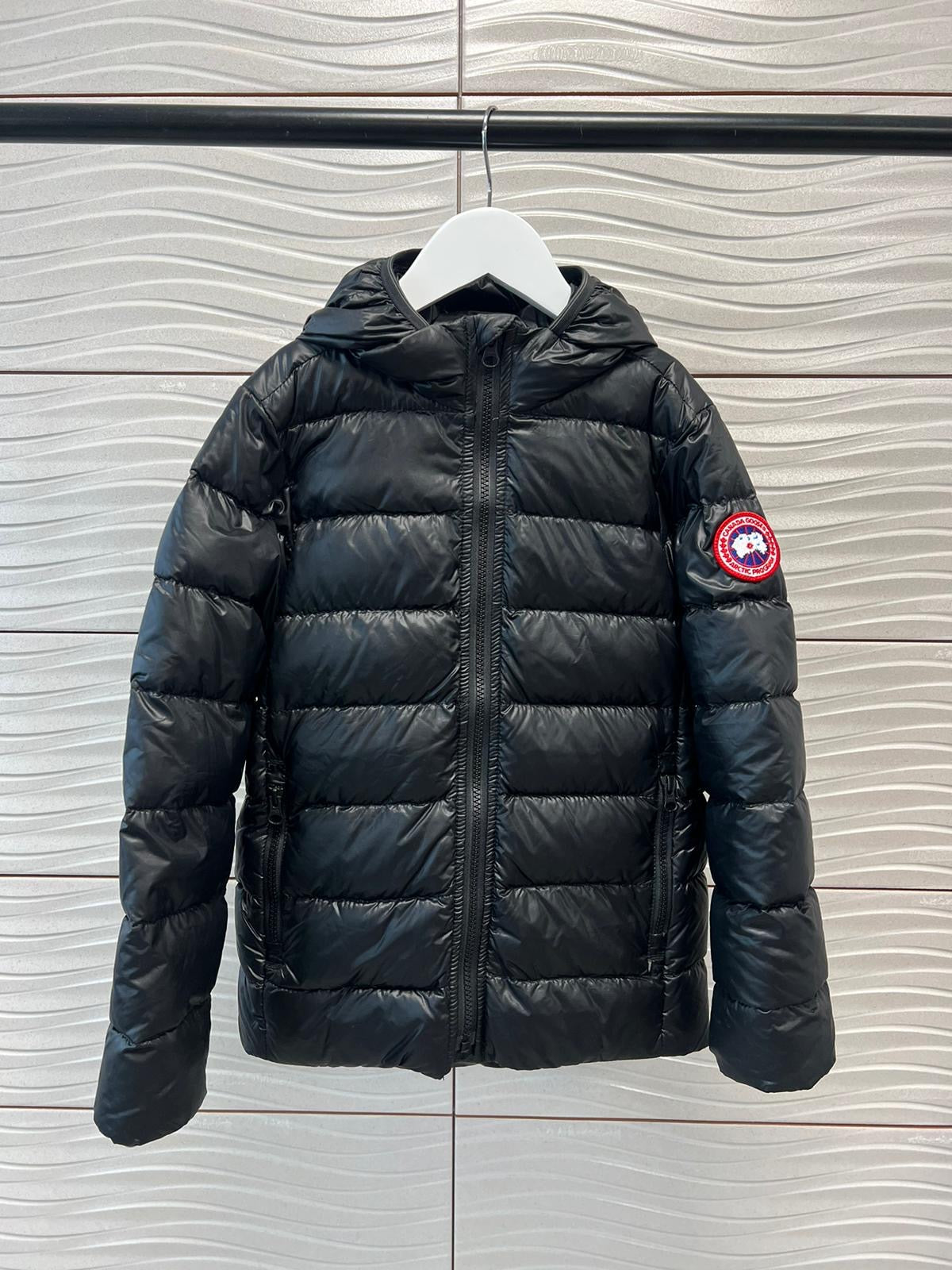Canada Goose kids black puffer coat - Age 7/8