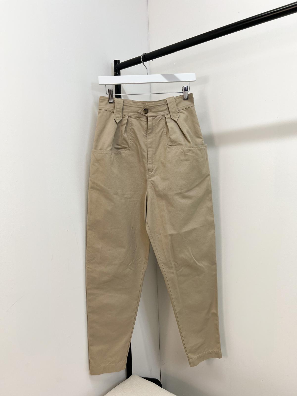 Isabel Marant Nude Parachute Trouser - UK 8