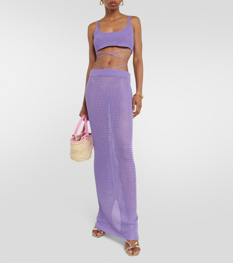 Bananhot Purple Holt Skirt & Bralette Set -UK 8