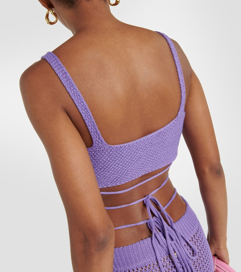 Bananhot Purple Holt Skirt & Bralette Set -UK 8