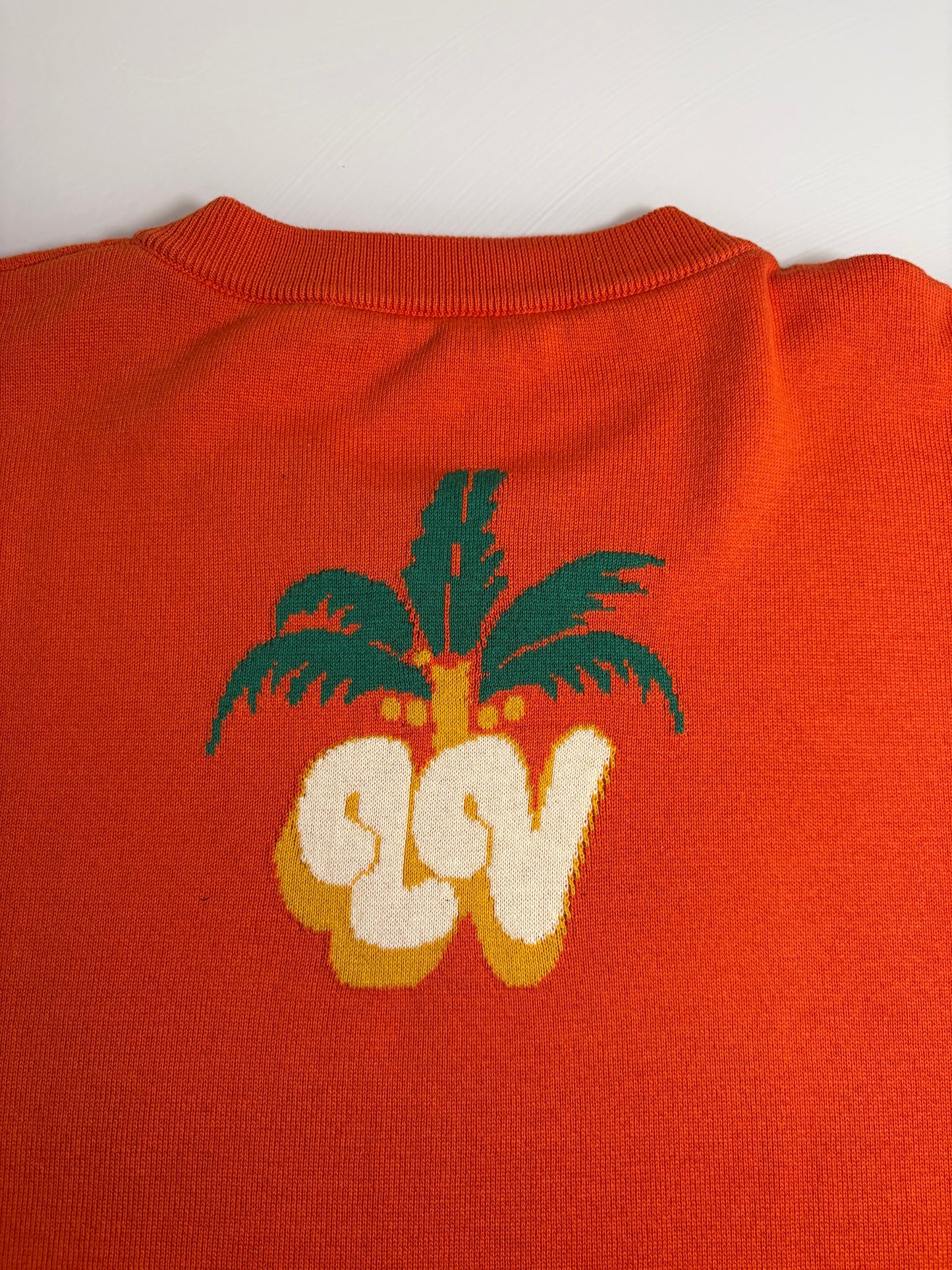 Louis Vuitton Orange Palm Tree T-Shirt – XL