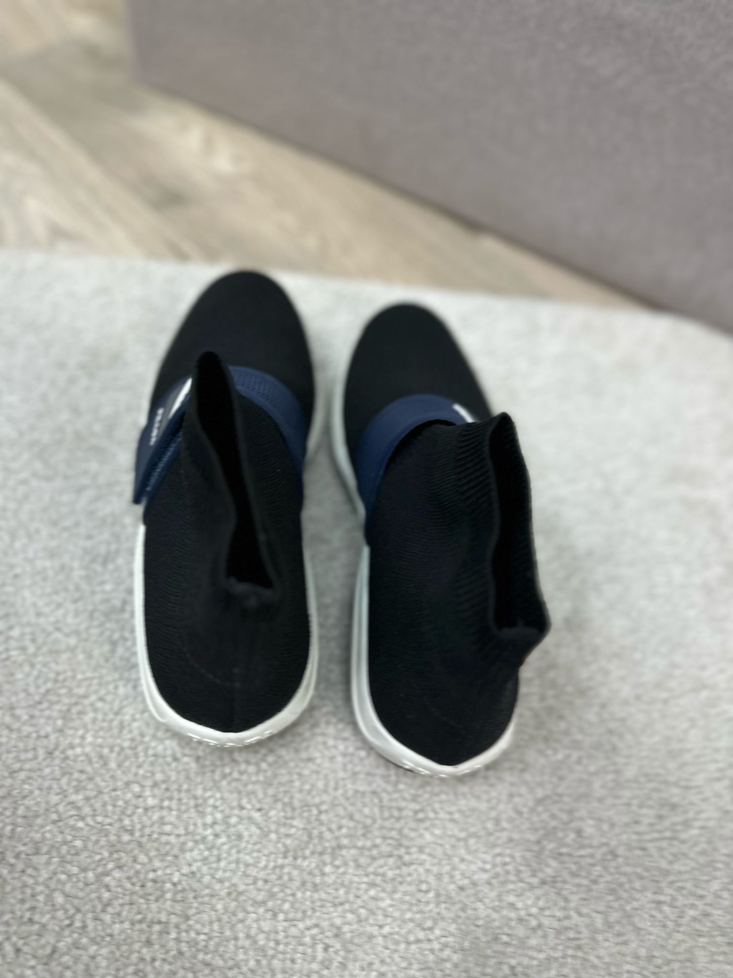 Prada Marine Sport Knit Boot Trainers - Eu 32