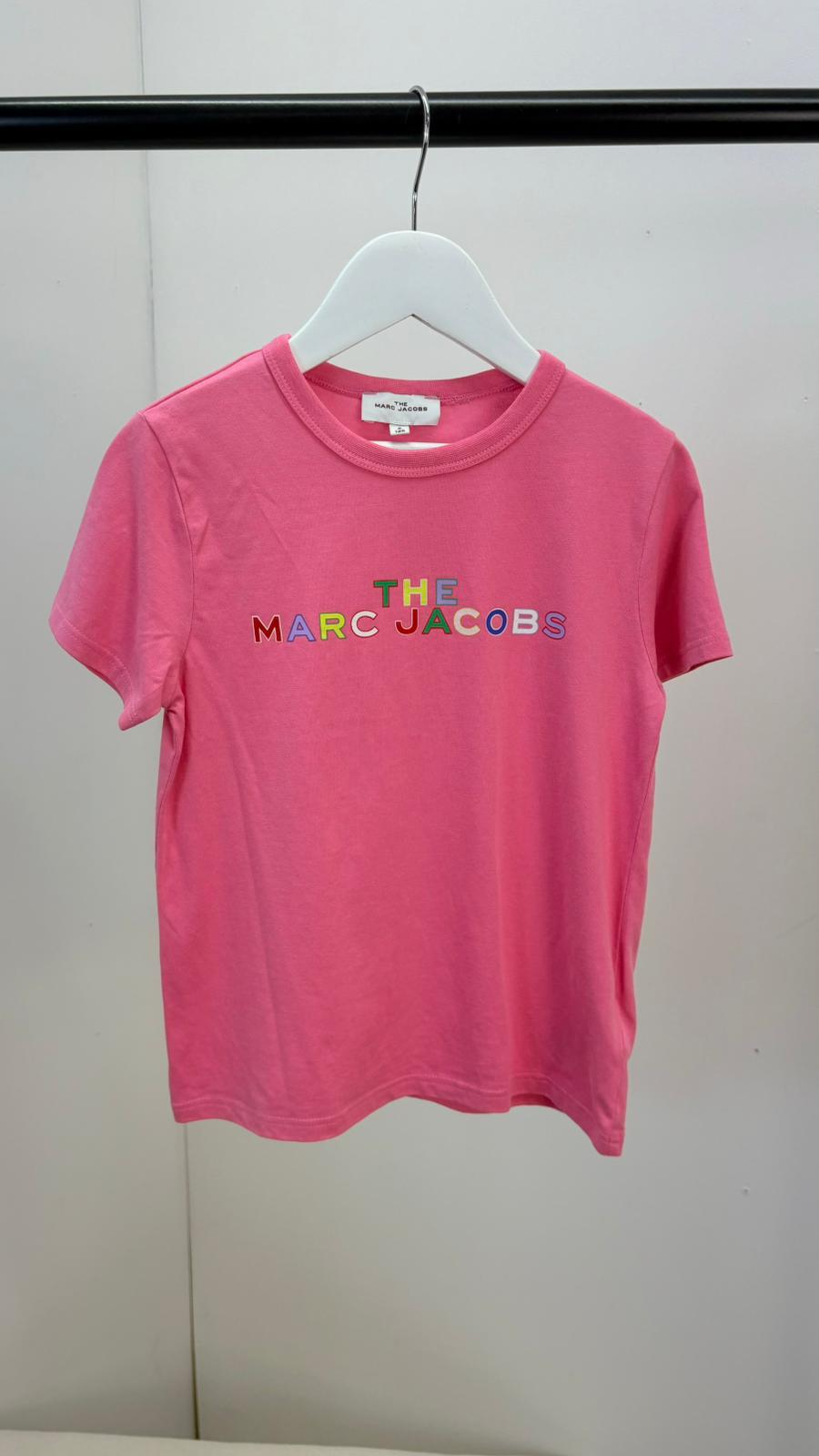 Kids Marc Jacobs Pink Logo T-Shirt- Age 8