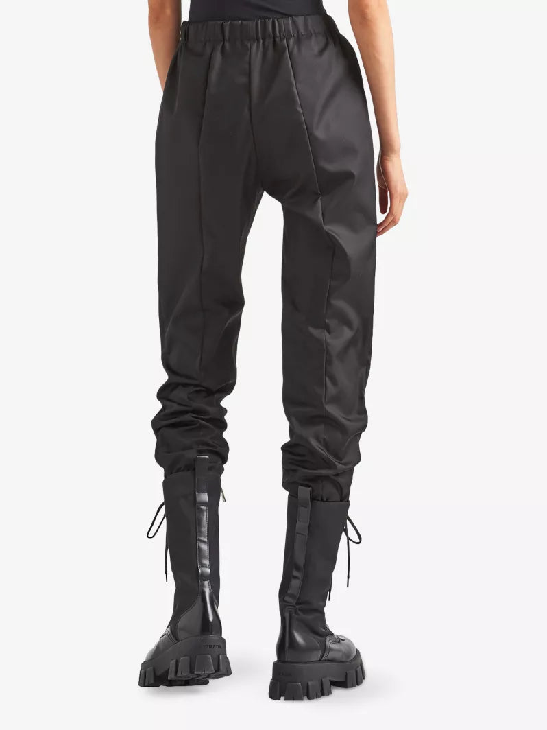 Prada Straight-Leg Re-Nylon Gabardine Trousers-42/Small