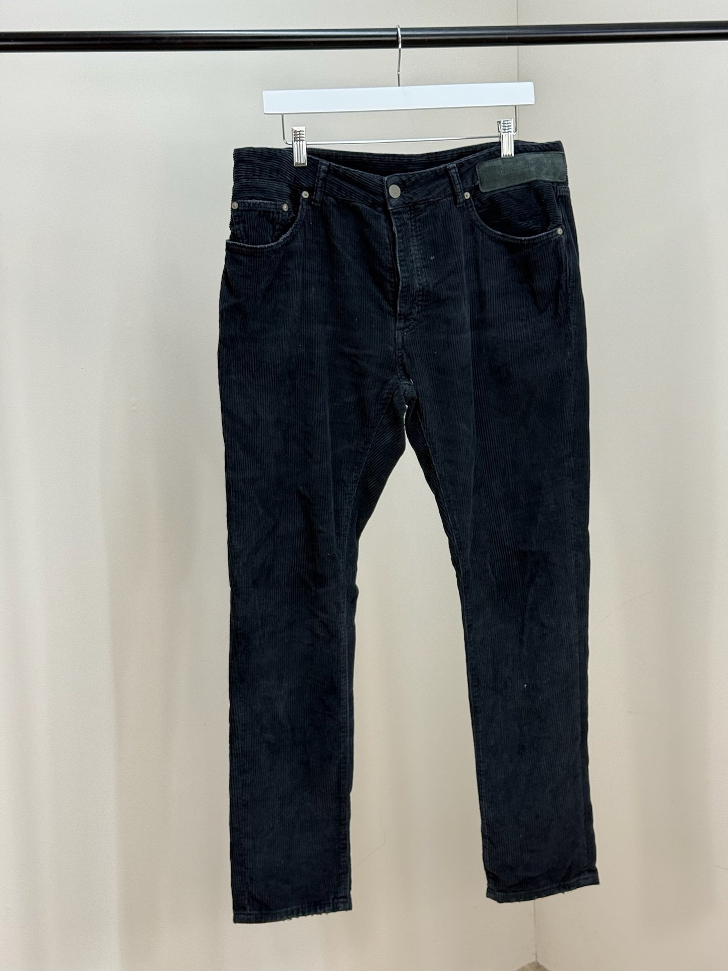Palm Angel Black ribbed logo jeans Excellent - 34