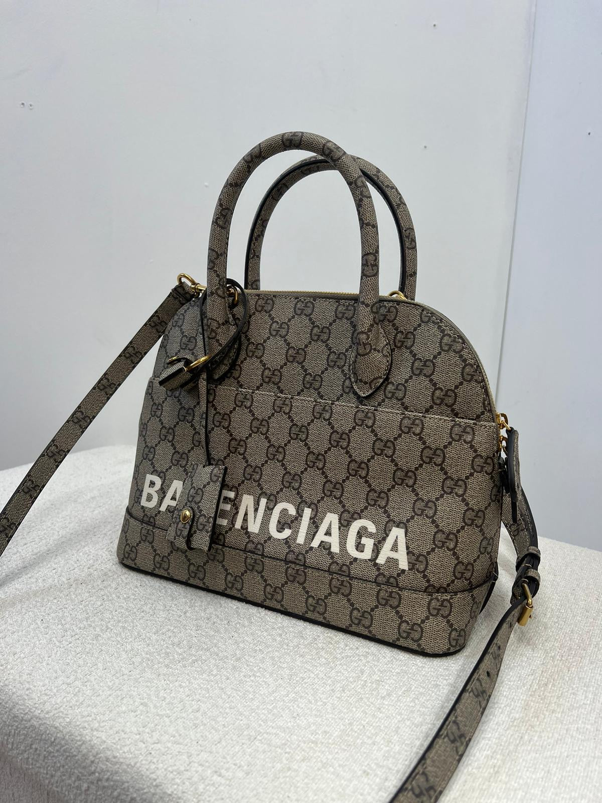 Balenciaga X Gucci GG Supreme The Hacker Project Bag