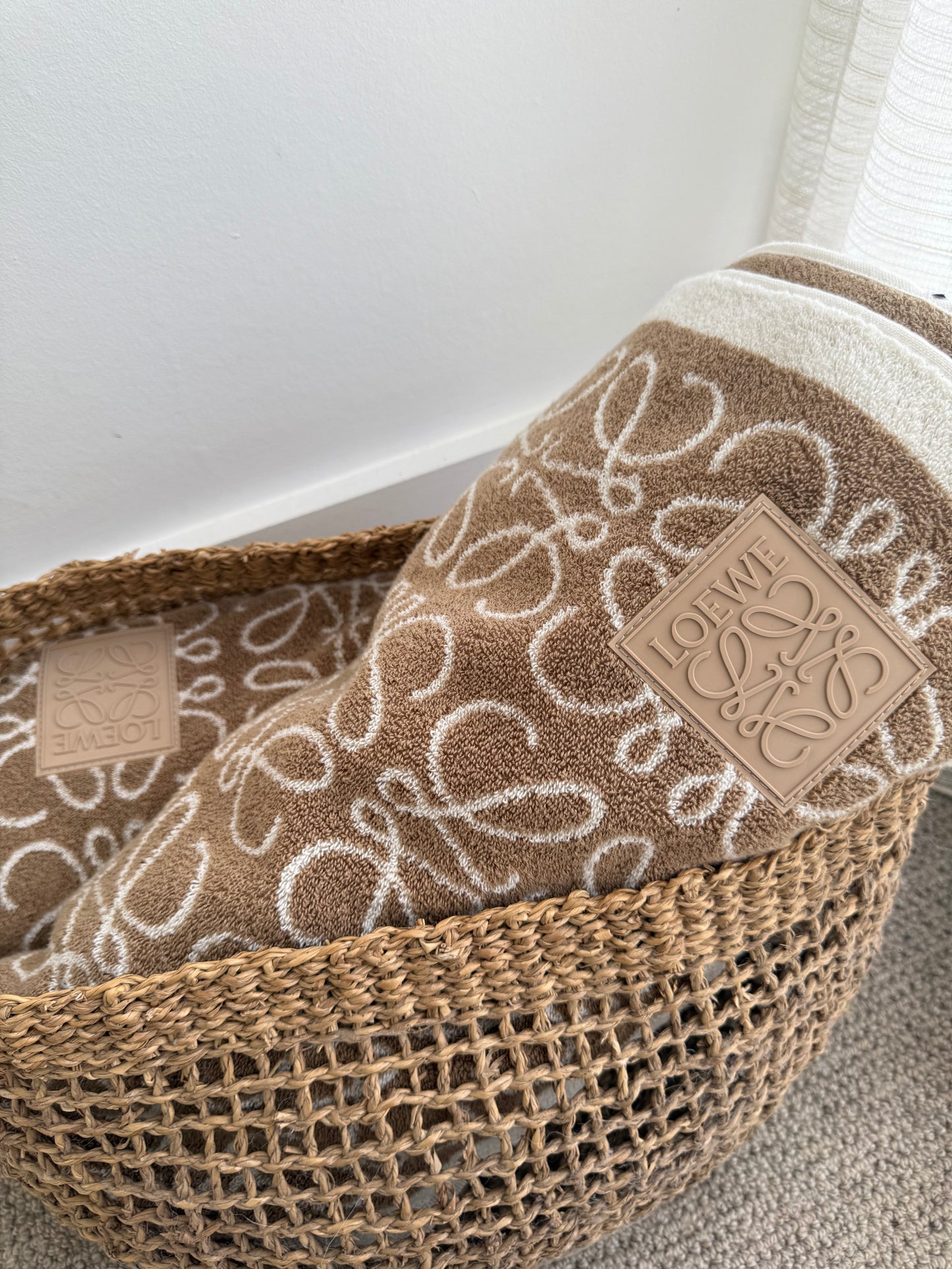 Loewe Anagram Cotton Towel