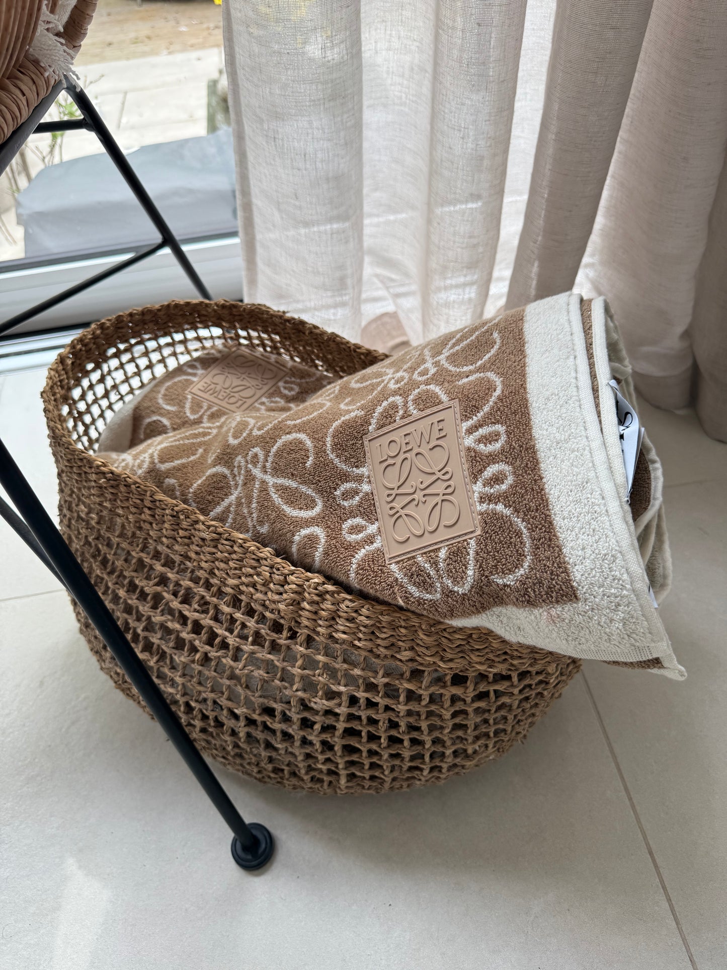 Loewe Anagram Cotton Towel