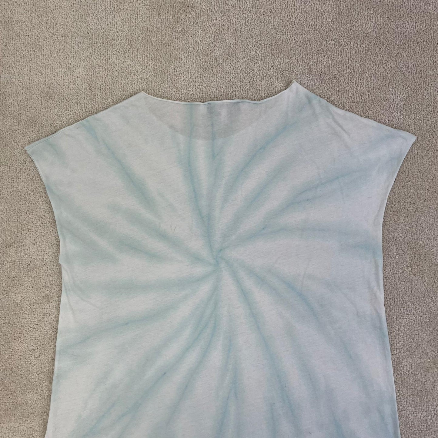 Kids Dior Blue Tie Die CD Logo Beach Dress - Age 10