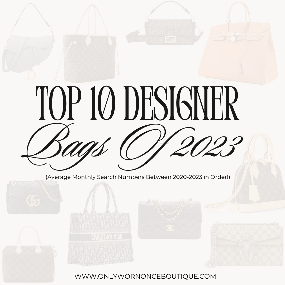 Shopping Designer Bags with Designer Arm Candy
