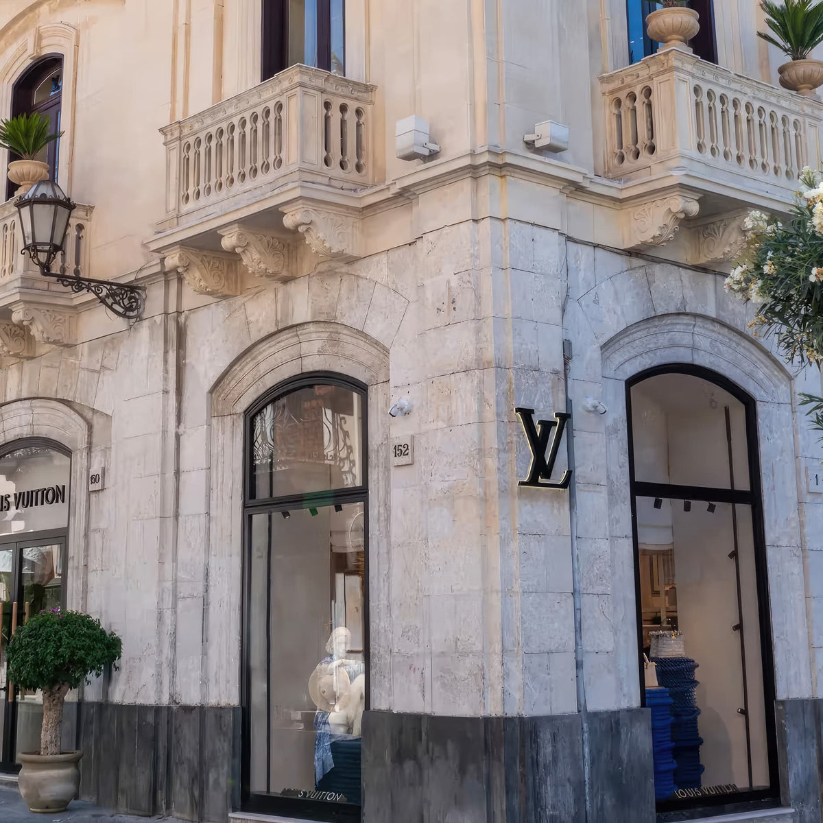 Louis Vuitton Café by Timeo in Taormina, Sicily