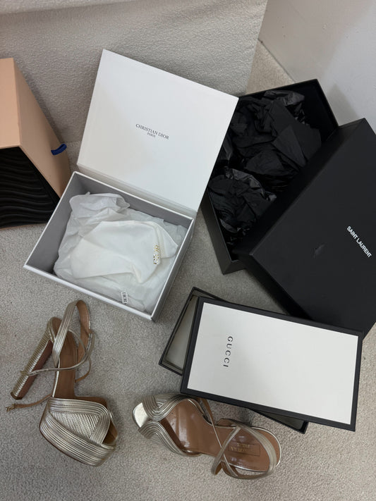 Pre-owned designer accessories including Chanel, Dior, Gucci from Only Worn Once Boutique