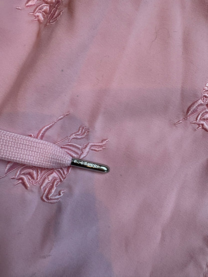 Burberry Pink Embroidered Equestrian Knight Swim Shorts – XL