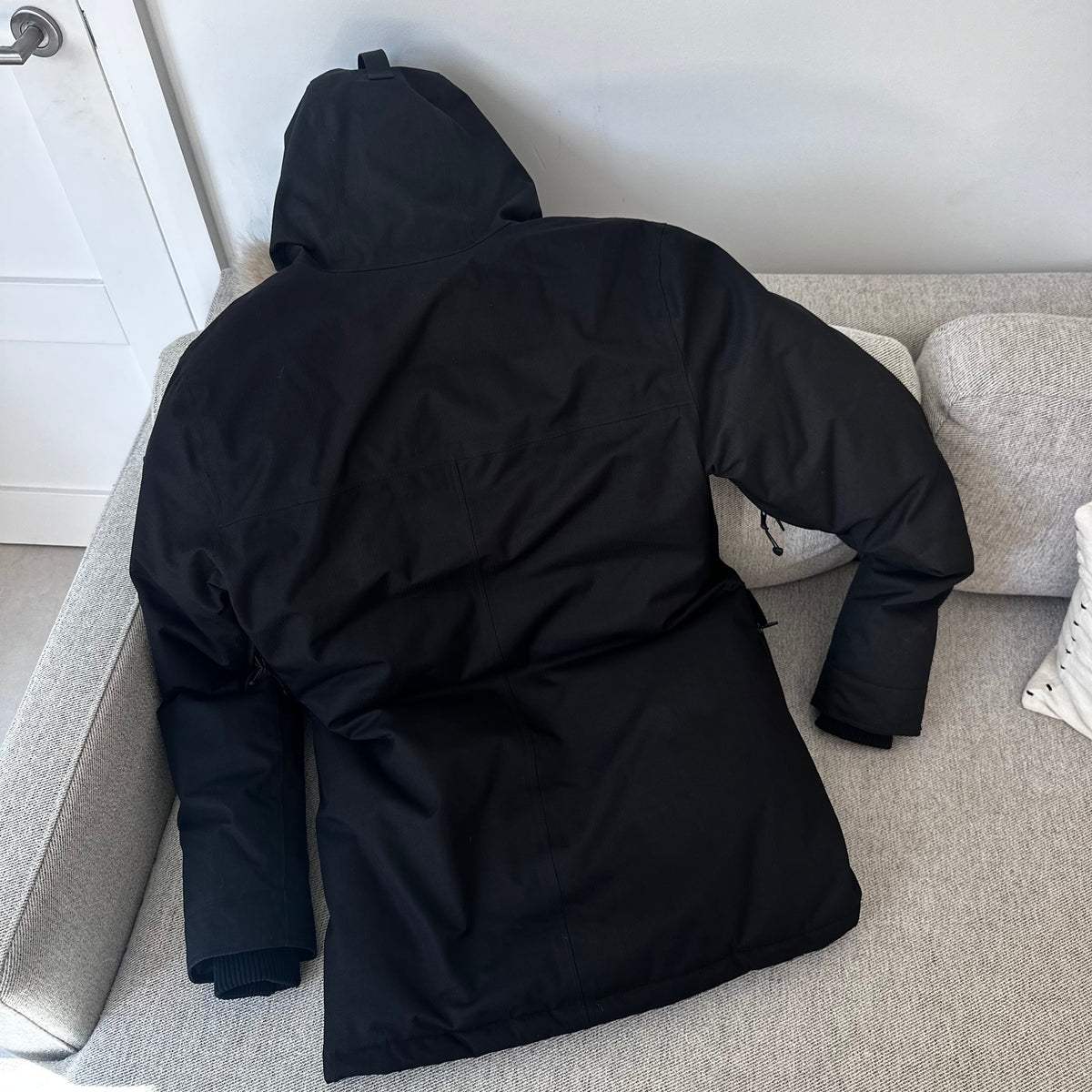 Nobis Yves Black Removable Fur Hood Parka Coat – Medium