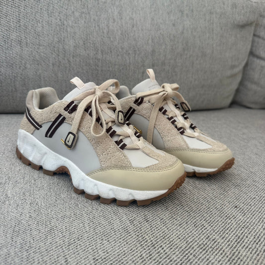 Jacquemus x Nike J Force 1 Low SP Cream Brown Trainers – UK 2.5 / EU 35.5