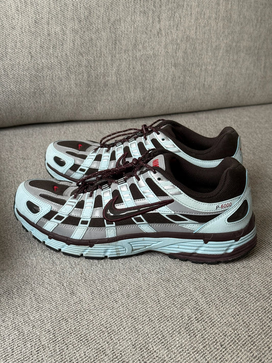 Nike P-6000 Glacier Blue / Burgundy Crush / Velvet Brown Trainers