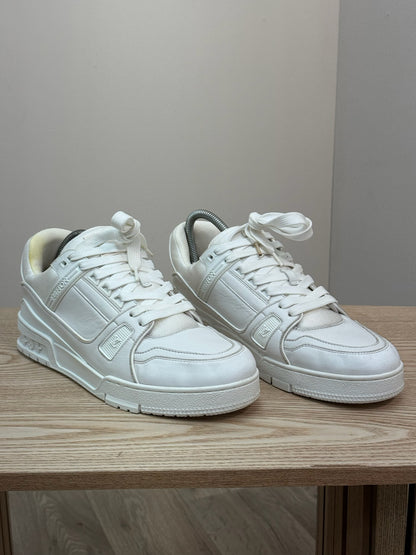 Louis Vuitton White by Virgil Abloh Trainer UK 8
