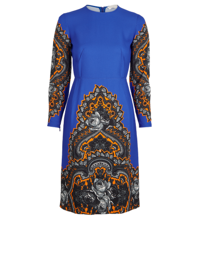 Stella McCartney Blue Floral Dress – EU 34/Uk 6