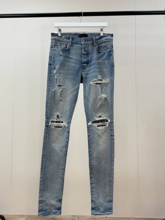 Amiri Blue Bandana MX1 Jeans -32