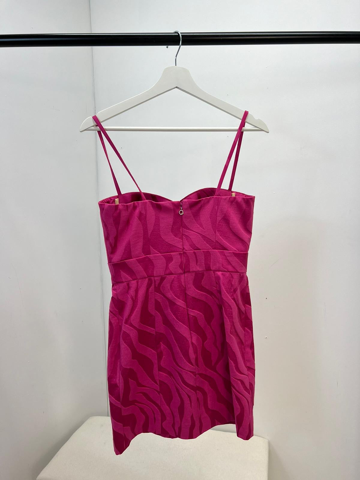 Just Cavalli Hot Pink Mini Dress- Brand New In Tags UK 10