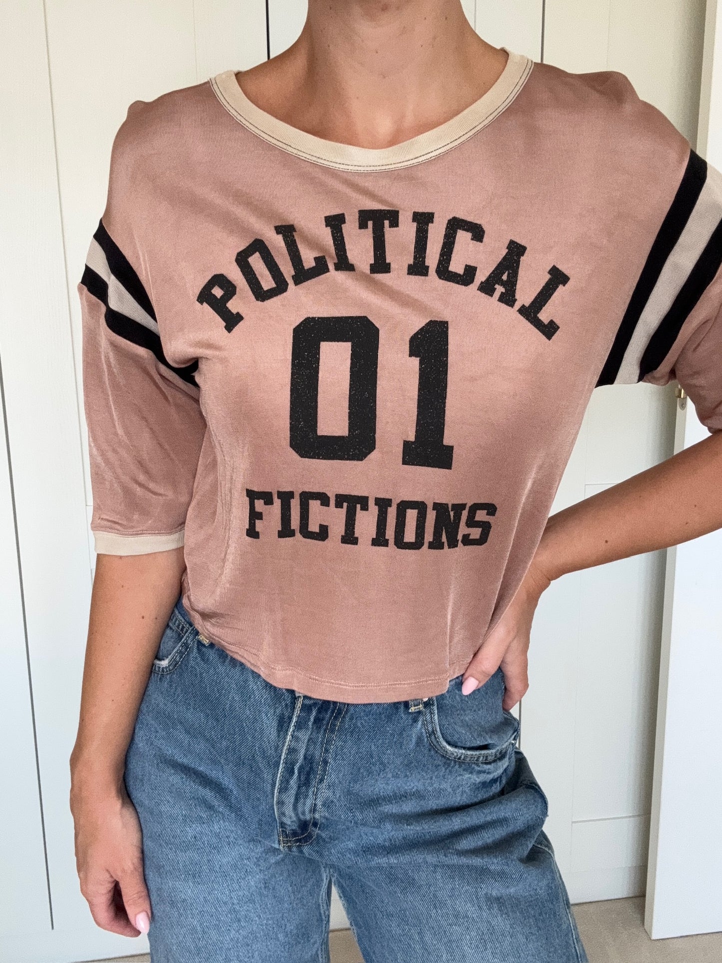 Saint Laurent Nude Political 01 T-Shirt – Small