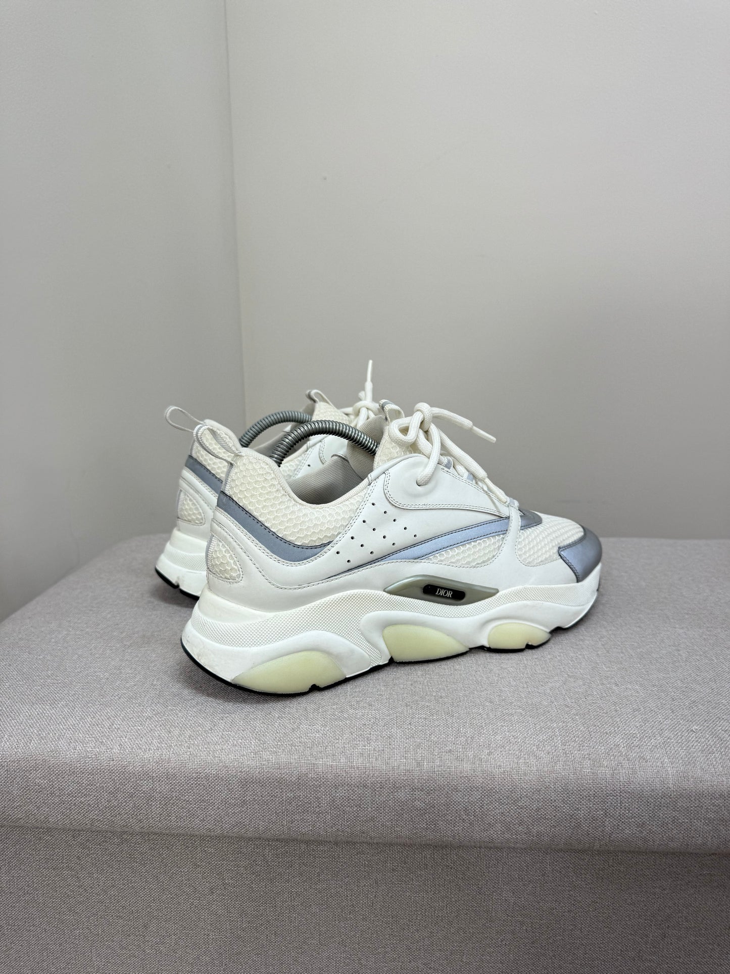 DIOR White B22 Trainers- UK 10