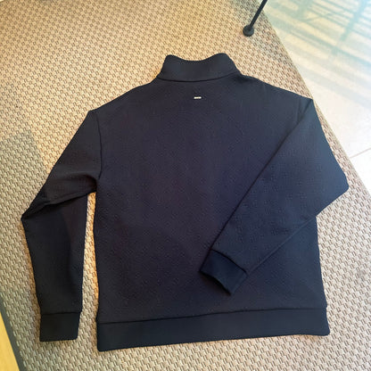 Louis Vuitton Navy Technical Zip Track Jacket - XL