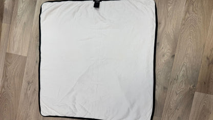 Kids Balmain Baby Blanket Black/White – One Size