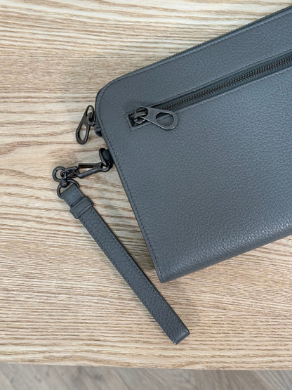 Bottega Veneta Grey Wallet pouch