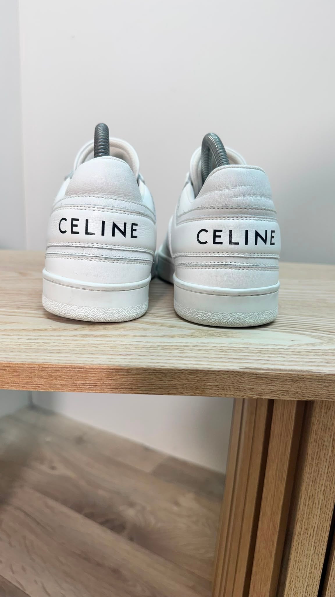 Celine White low lace CT-04 trainer - UK 4