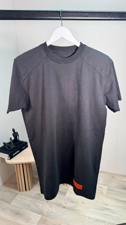 Heron Preston Black Orange Heron Logo T-Shirt – Small