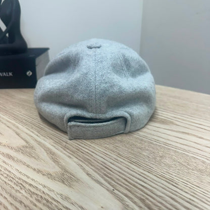 Isabel Marant Tyron Wool Cap Light Grey – 57
