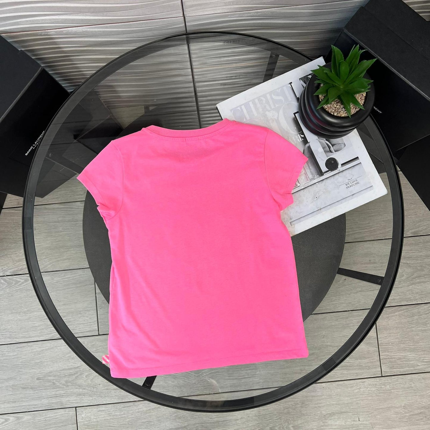 Kids BillieBlush Pink A LA Plage T-Shirt (Age 10)