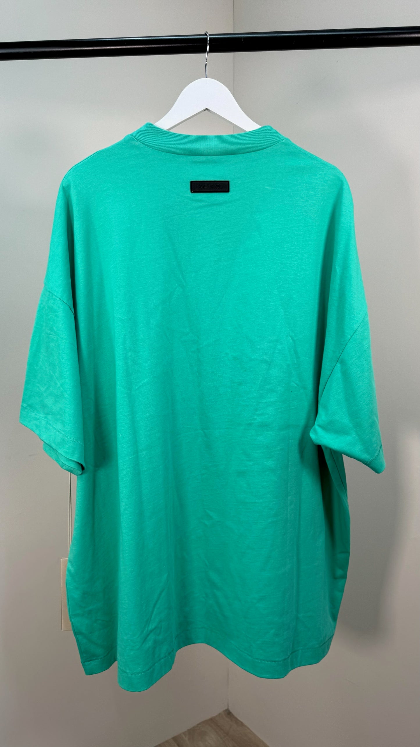 Essentials Green Logo T-Shirt - large
