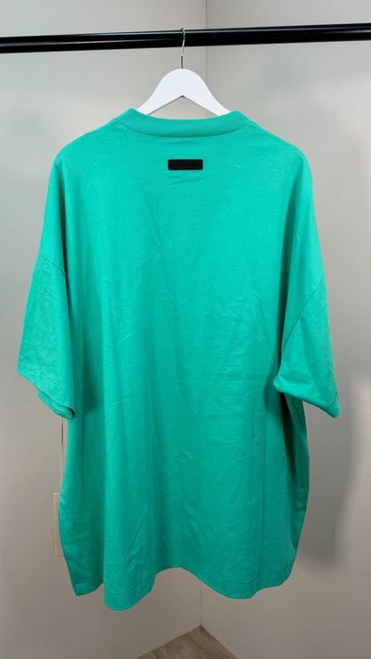 Essentials Green Logo T-Shirt - large