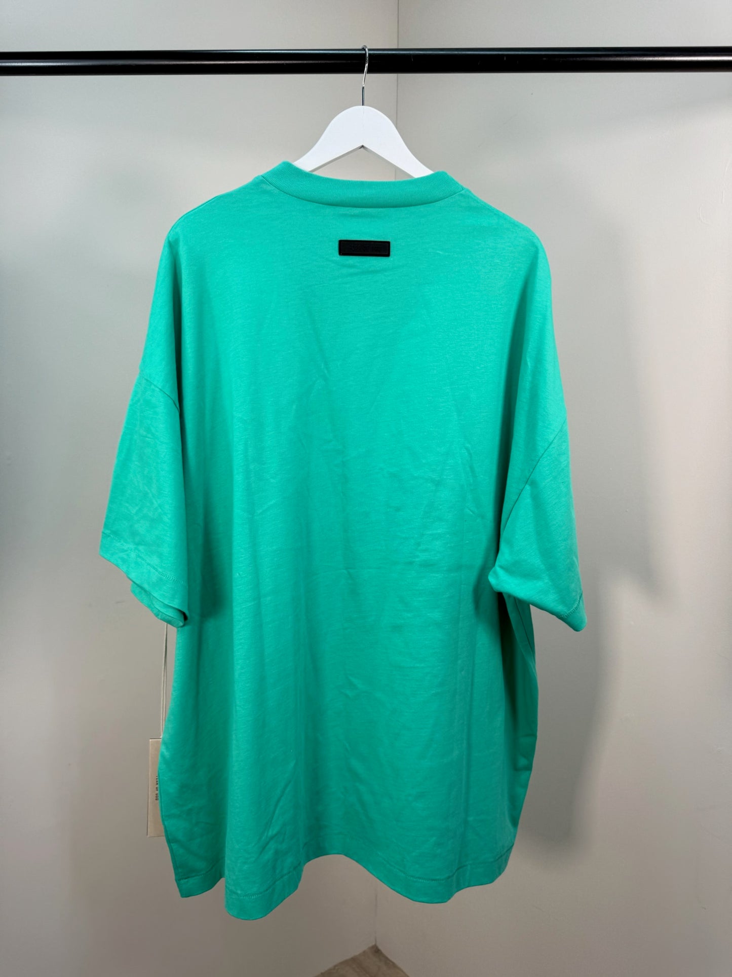 Essentials Green Logo T-Shirt - large