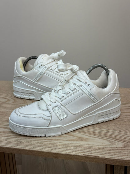 Louis Vuitton White by Virgil Abloh Trainer UK 8