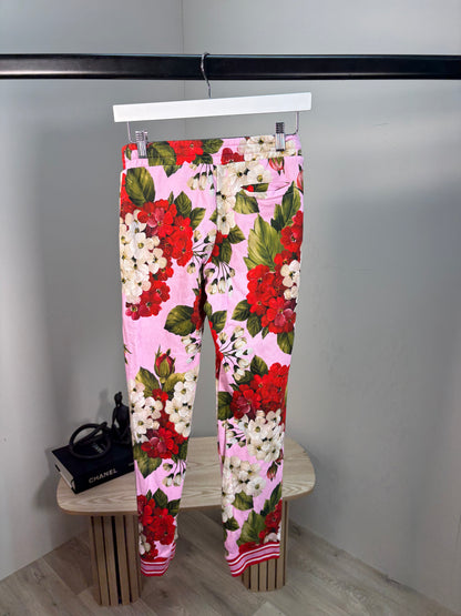Kids Dolce & Gabbana Floral Track Pants – Age 11-12