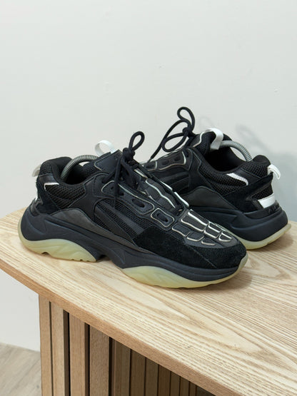 Amiri Black Bone Runner Trainers - Uk 9